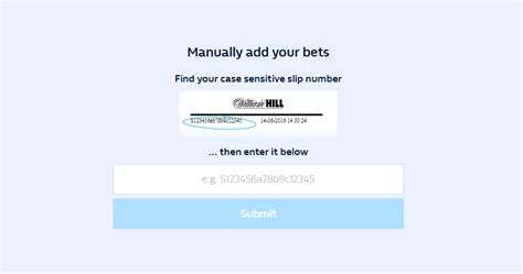 bet slip checker william hill.